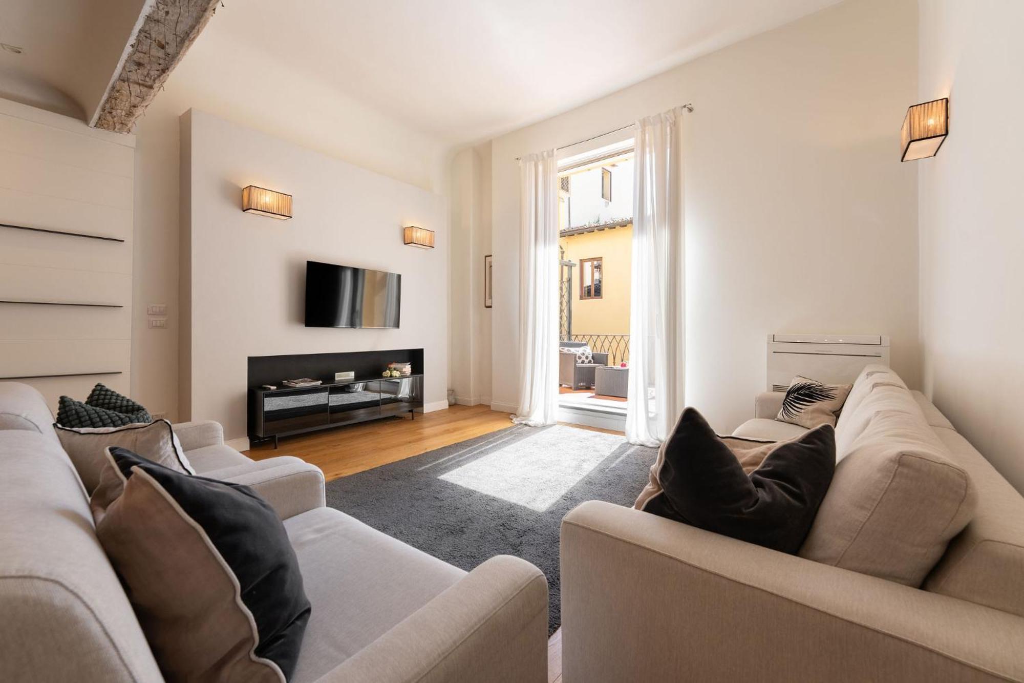 Ta - One Bedroom Luxury Apartment In The Fashion District Florence Buitenkant foto